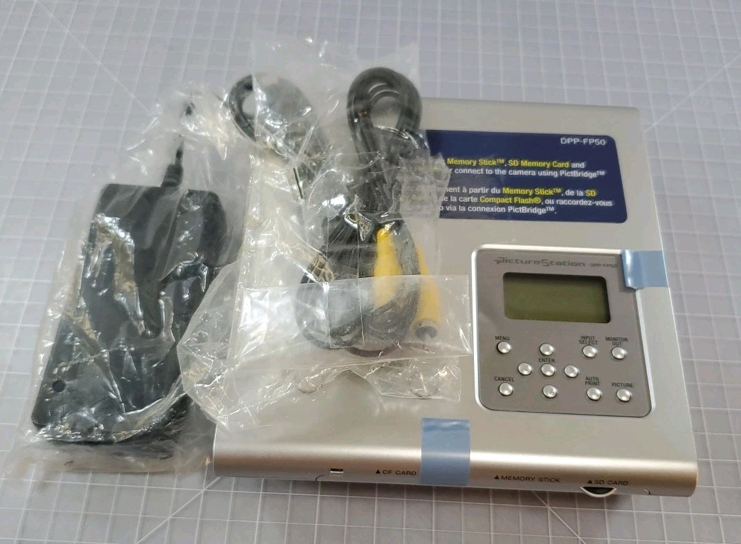 Sony DPP-FP50 Digital Photo Printer NOS Incomplete As Pictured