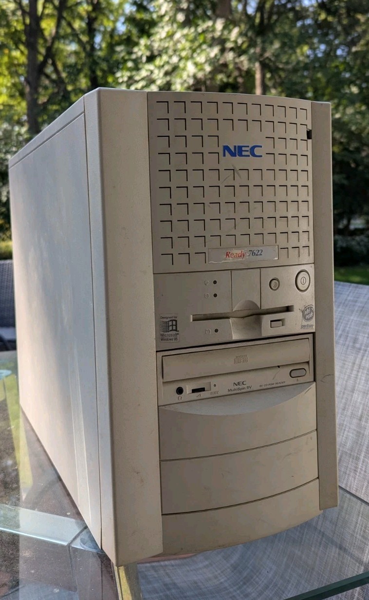 Vintage Untested NEC Ready 7622 Desktop Computer Estate Find