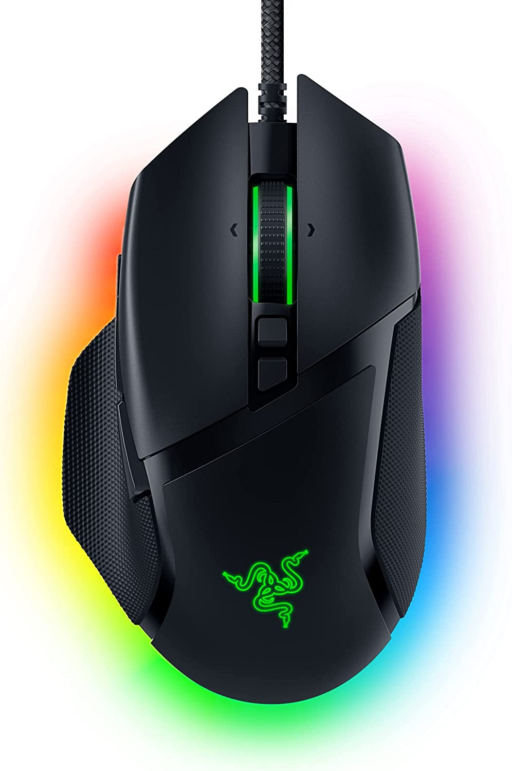 Razer Basilisk V3 Customizable RGB Wired Ergonomic Gaming Mouse, Black