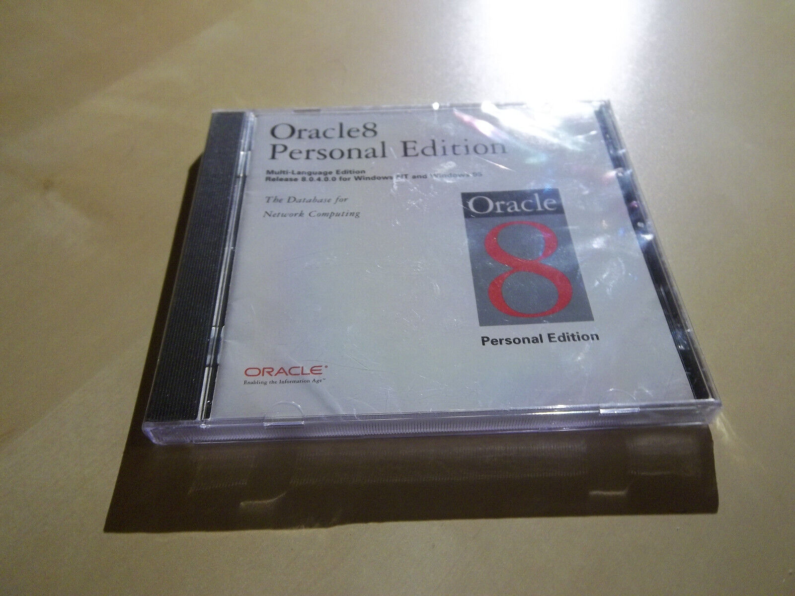Vintage Oracle8 Release 8.0 Windows NT Software Network Computing SEALED NOS NEW