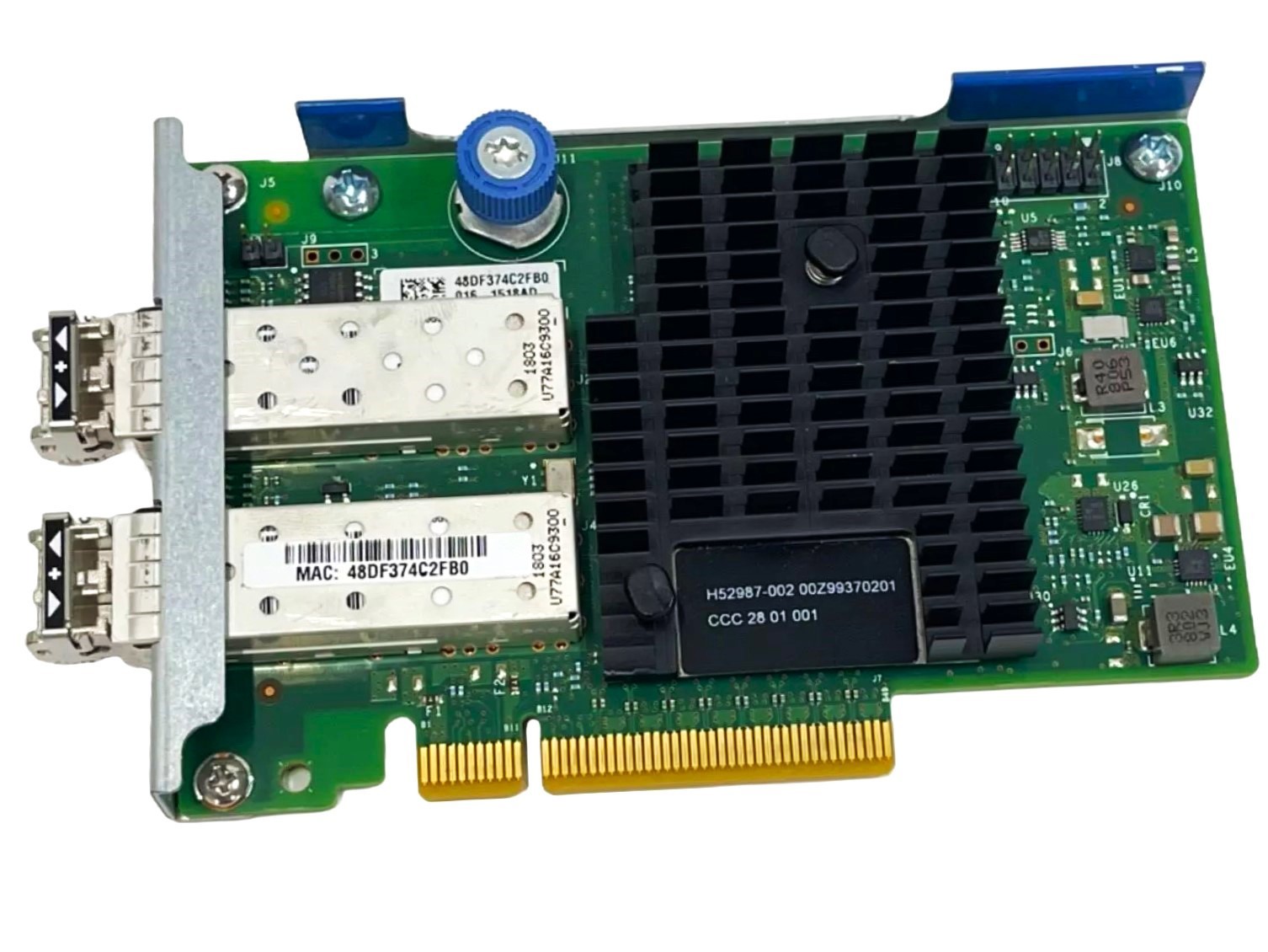 Network interface card HP 562FLR-SFP+ 2x10GbE SFP+ PCIe 3.0 ADAPTER 789004-001