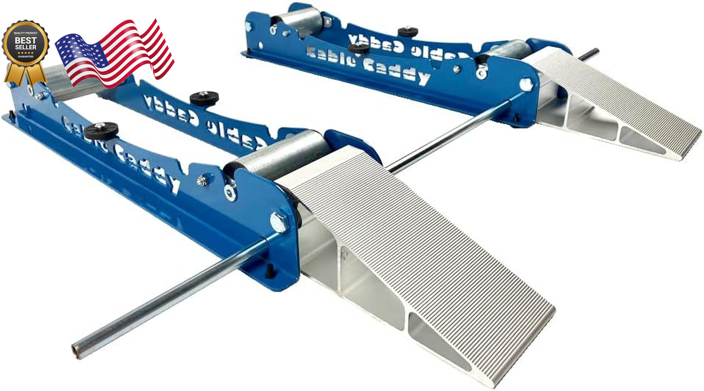 Cable Dispenser Cable Caddy Twin 3in1 for Big Cable reels up to 40 inch NEW