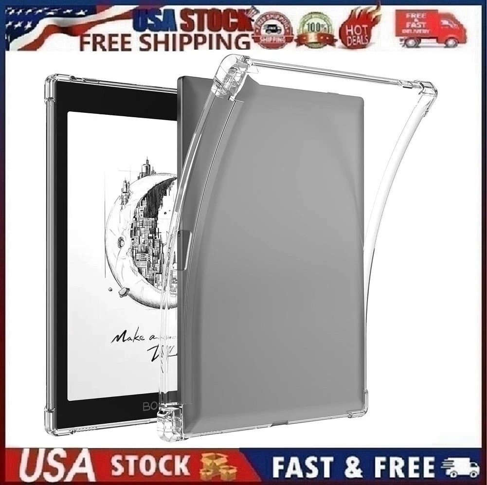 Slim Clear Case for 7.8" Onyx Boox Tab Mini C e-Reader (2023) Ultra-Thin Clear