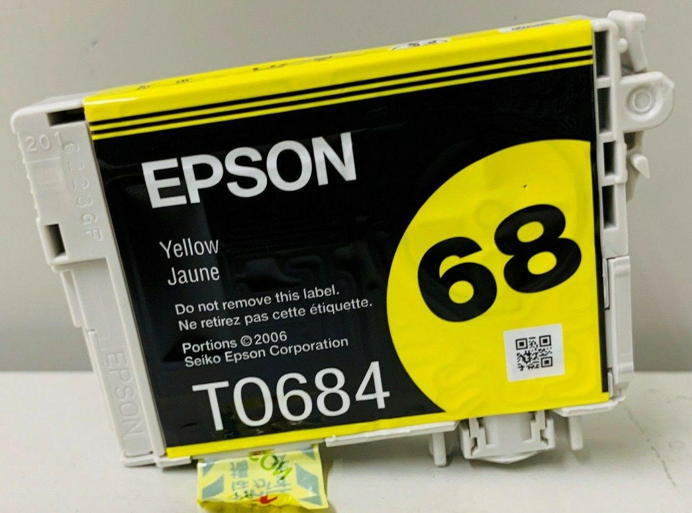 New Genuine Epson 68 Yellow Ink Cartridge Stylus CX5000, CX6000