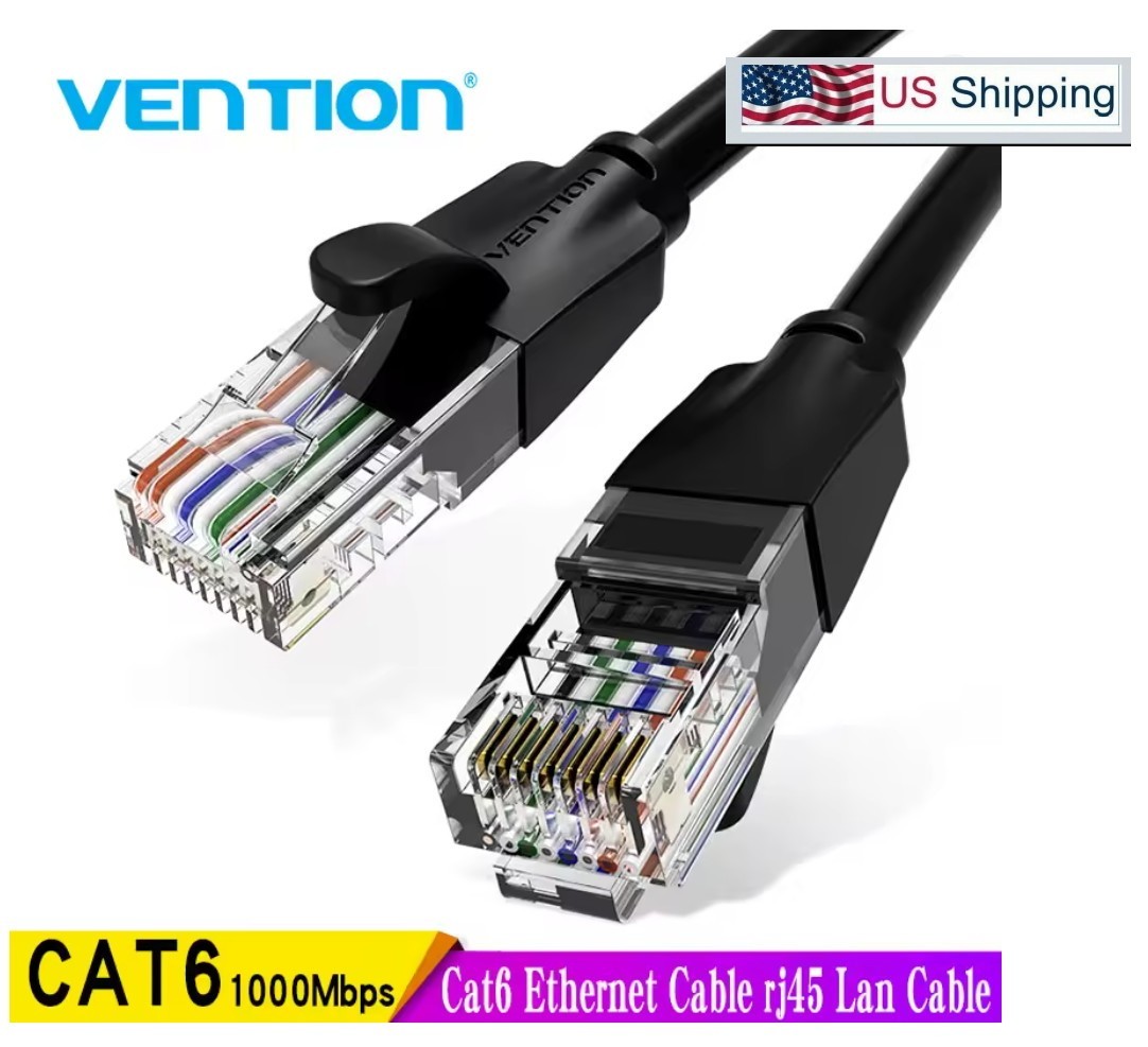 Vention Cat6 Ethernet Cable rj45 Lan Cable CAT 6 Network Patch Cable for Laptop