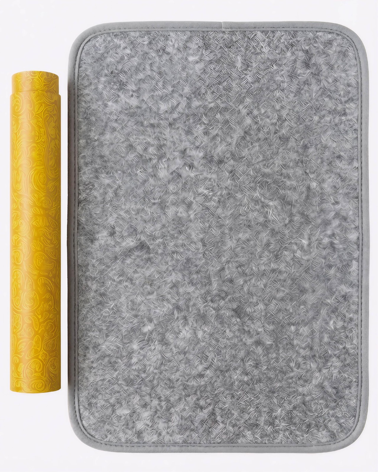 Premium Calligraphy Felt Mat (19.7" x 27.5") with Stitched Edges, Zero-Crease...