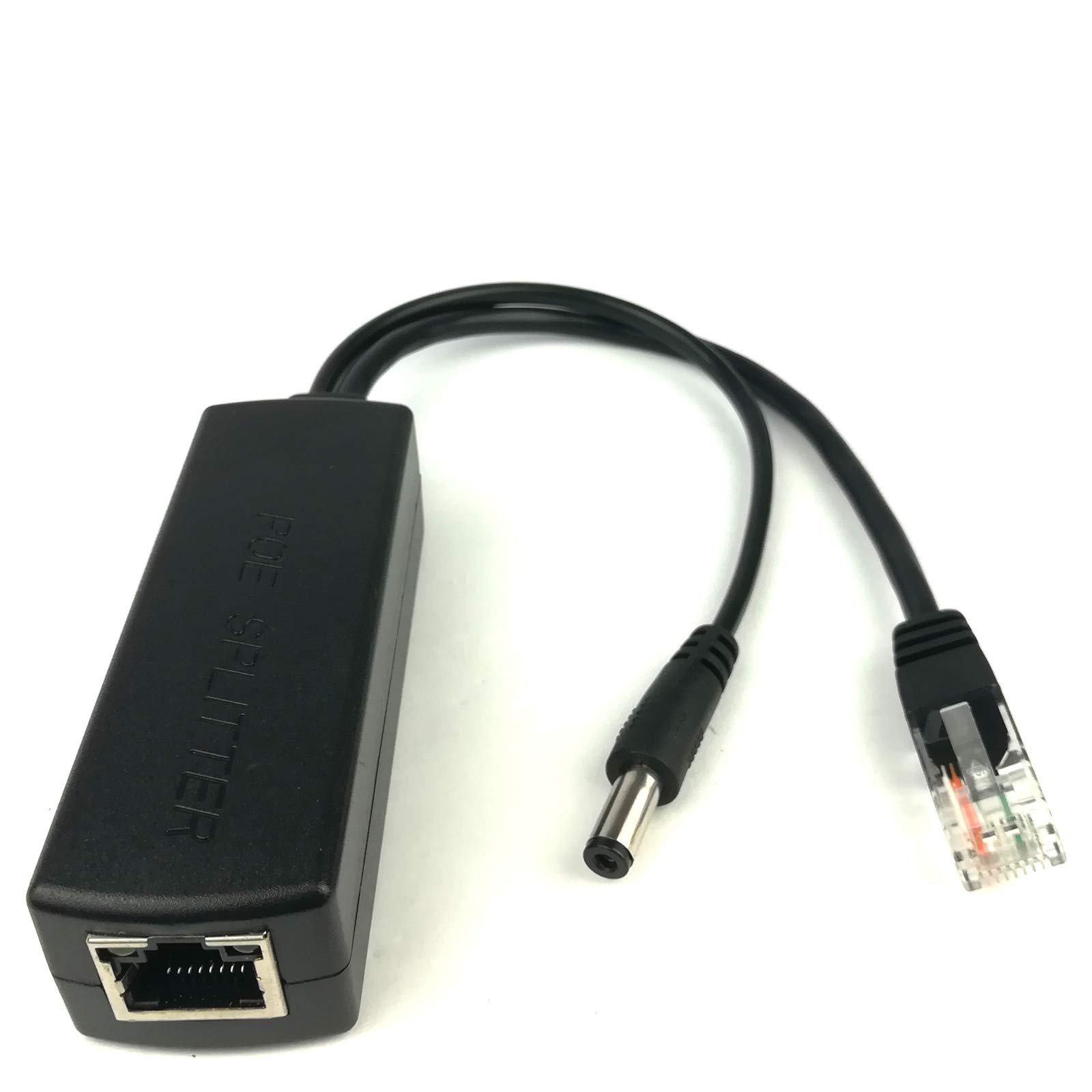 DC 5V 2.4A Active PoE Splitter Power Over Ethernet 802.3af 5.5x2.1mm DC Jack
