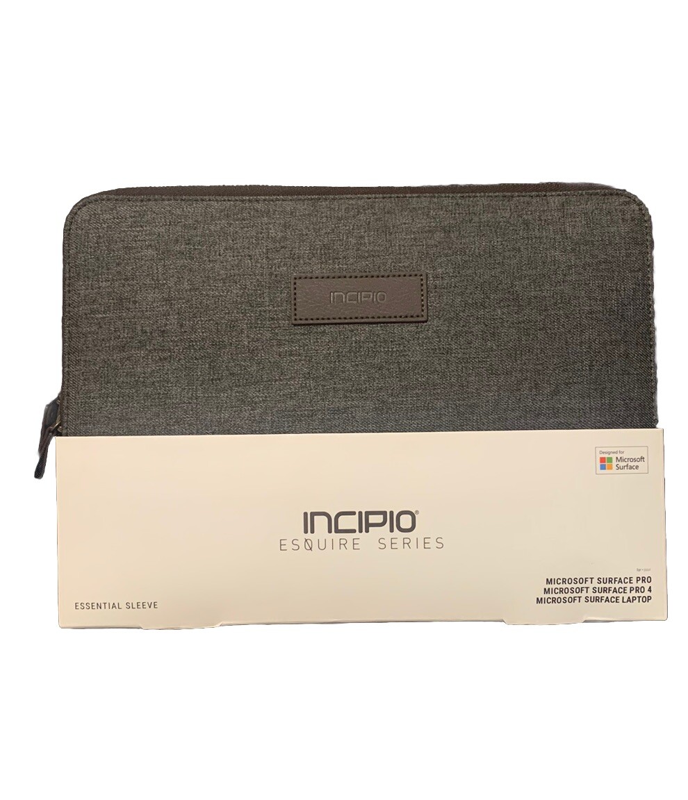Incipio “Esquire Series” Essential Sleeve For Microsoft Surface Pro, Pro 4, Etc