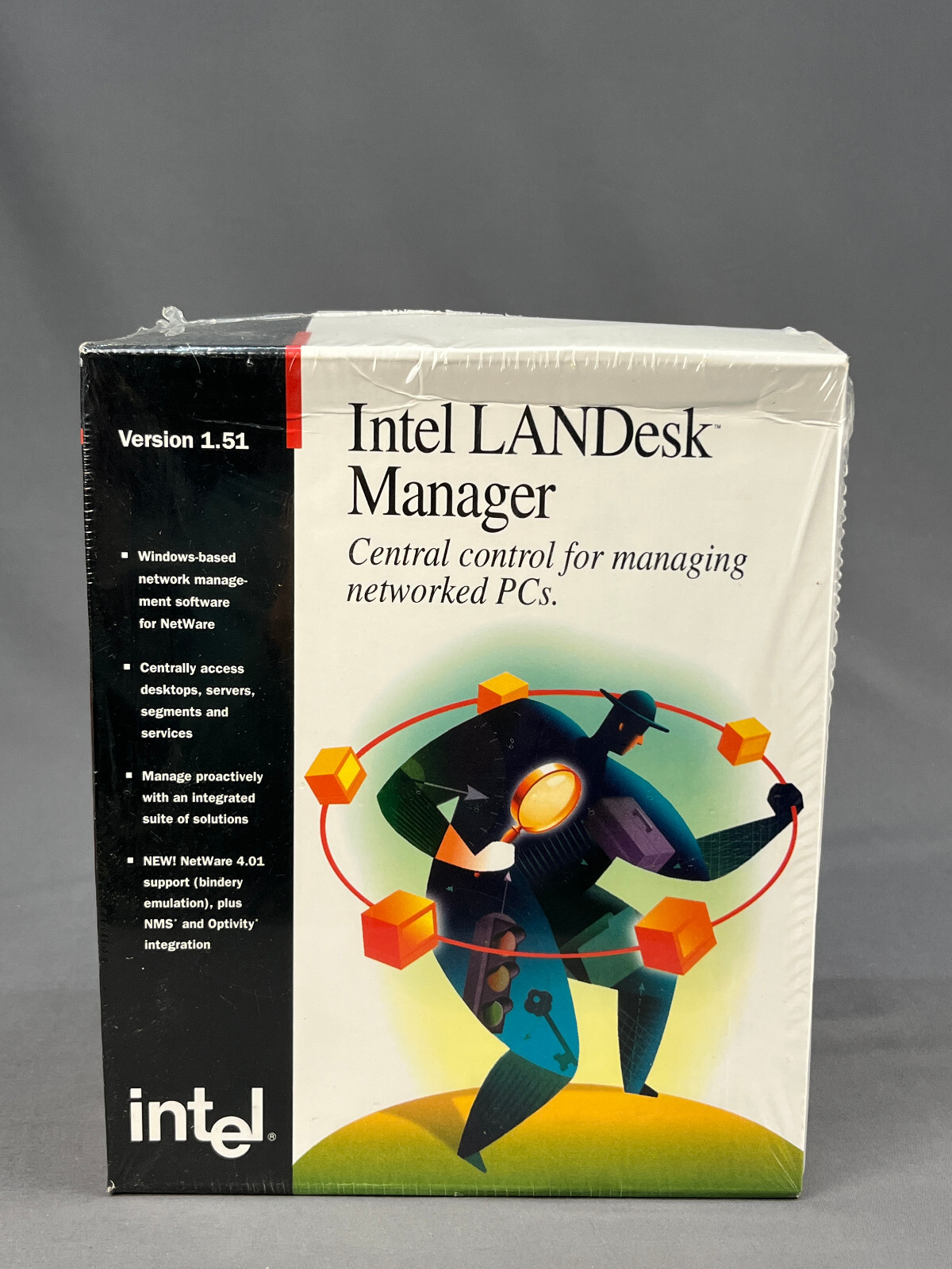 NEW/NOS INTEL LANDesk Manager V1.51 Software NIB Sealed Vintage 1994 S5