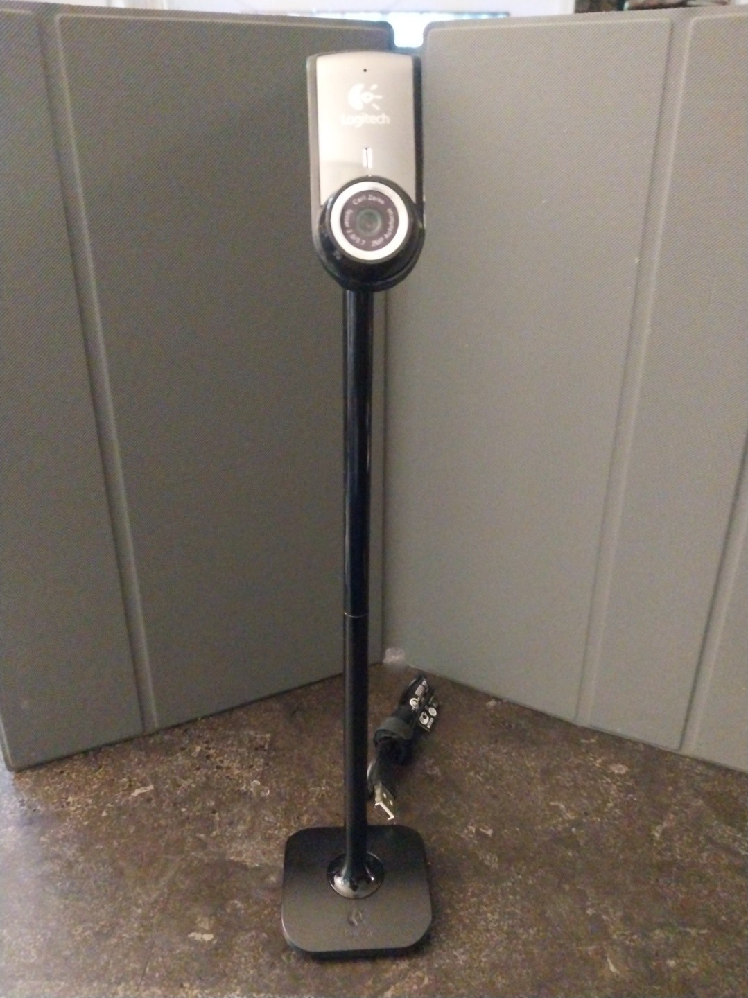 Logitech QuickCam Pro Webcam+Stand-Pics Of Working