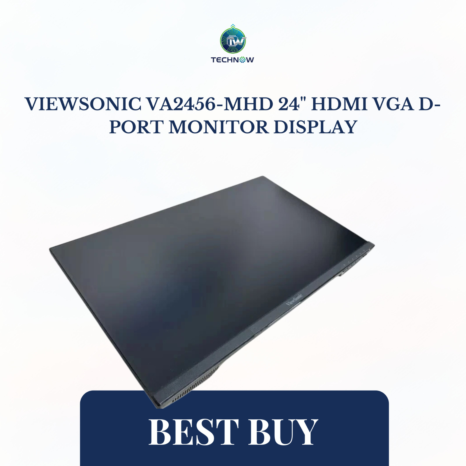 ViewSonic VA2456-MHD 24" HDMI VGA D-Port Monitor Display