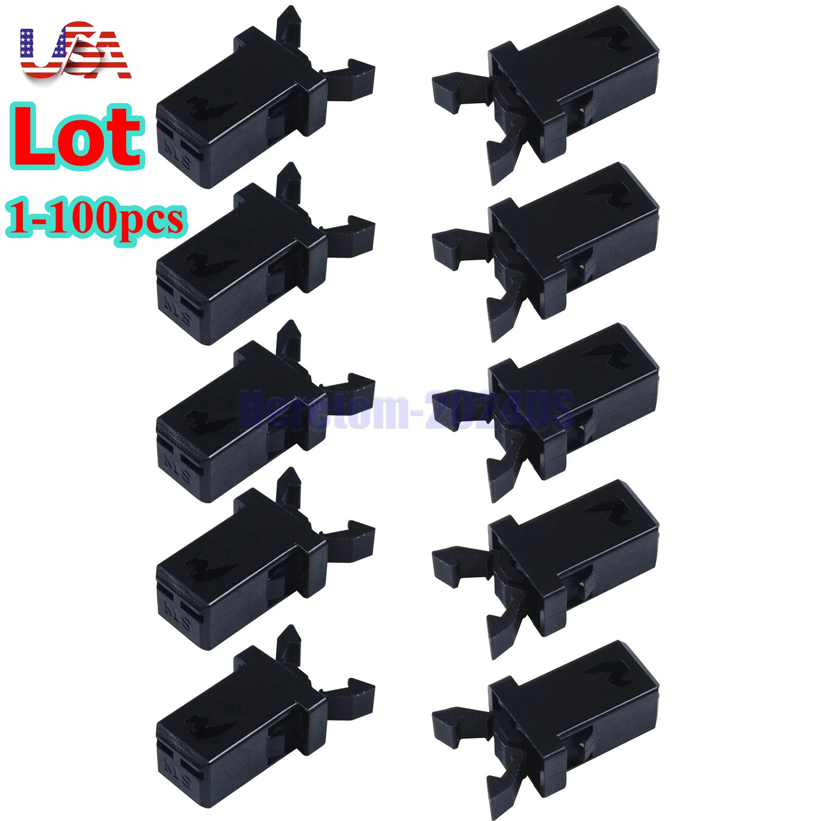 USA REPLACEMENT REPAIR PUSH TO LOCK LATCHES FOR SYNOLOGY TYPE D3 D5 D6 TRAYS LOT