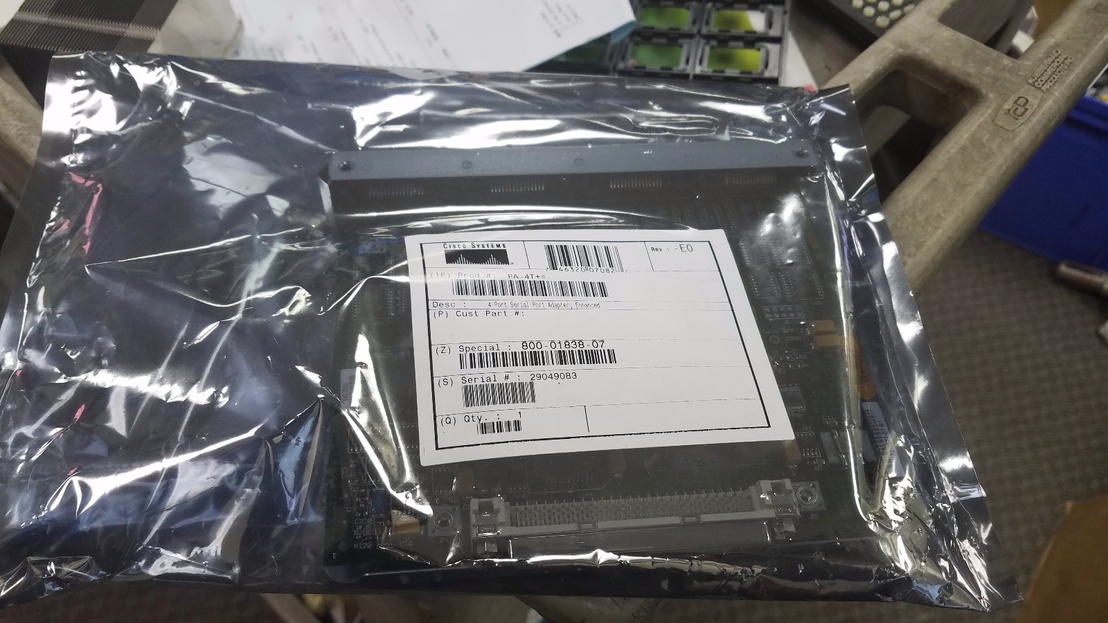 Cisco 800-01838-07 4-Port Sync Fast Serial Enhanced Module