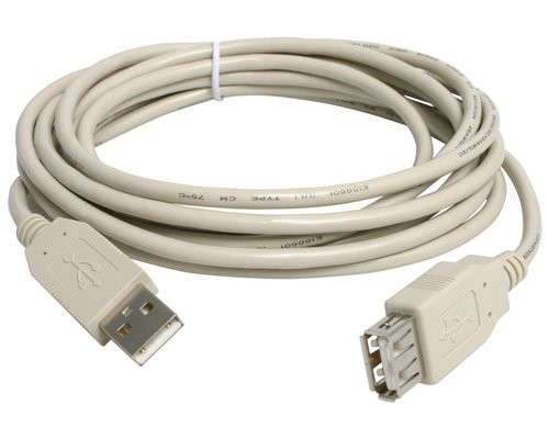 Startech IT USBEXTAA10 10ft USB 2.0 Ext Cable M-F Gray