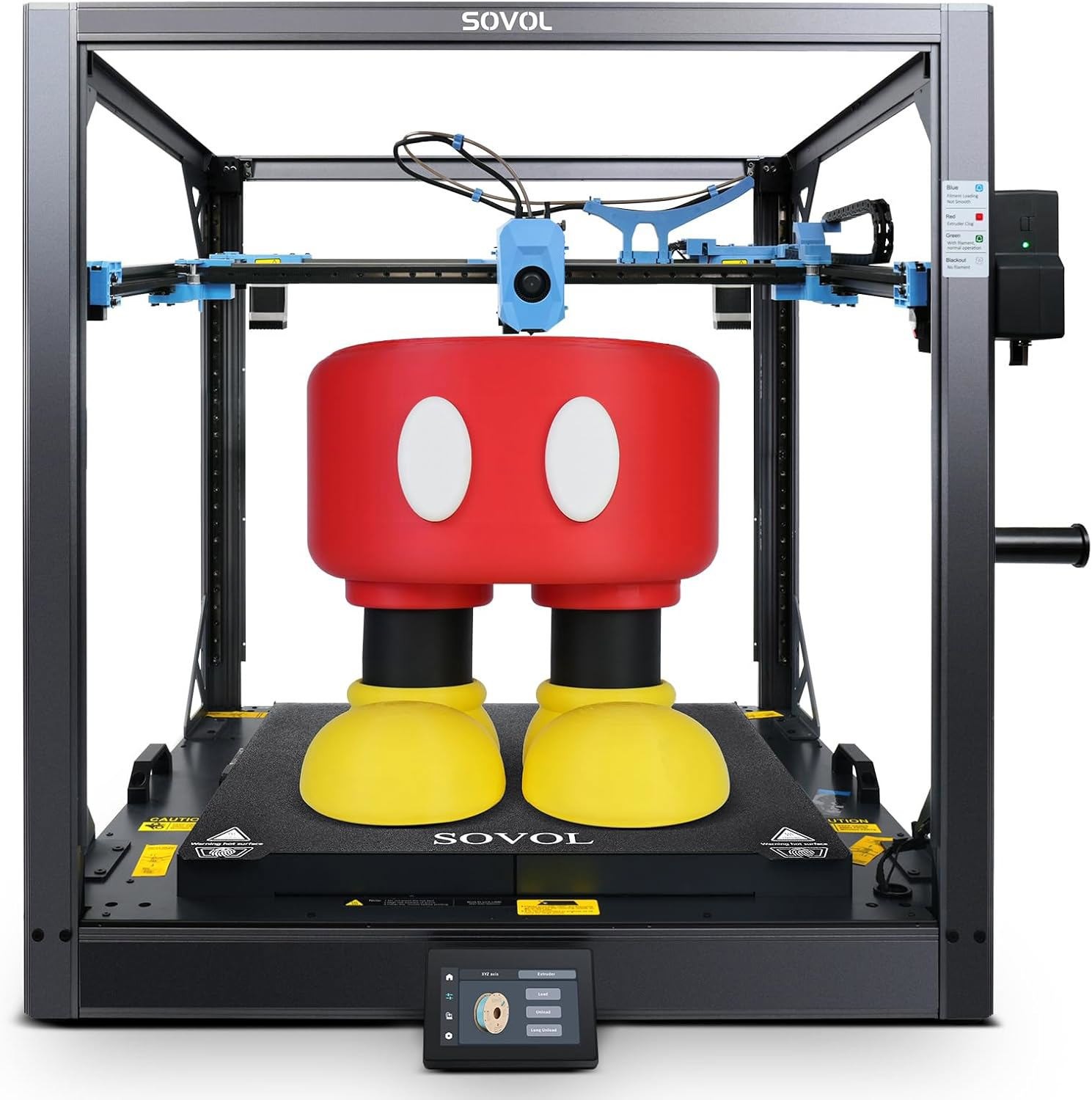 Sovol SV08 MAX CoreXY 3D Printer Voron 2.4 Open Source 700mm/s 500×500×500mm US