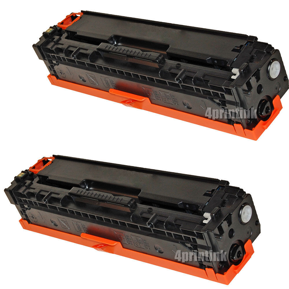 2pk CE320A (128A) Black Toner For HP Color Laserjet CM1415fnw CP1525nw