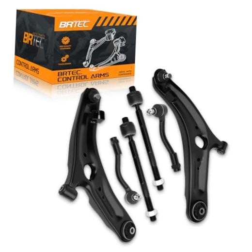 6PCS Front Lower Control Arms Kit - Compatible with Kia Soul 2012 2013