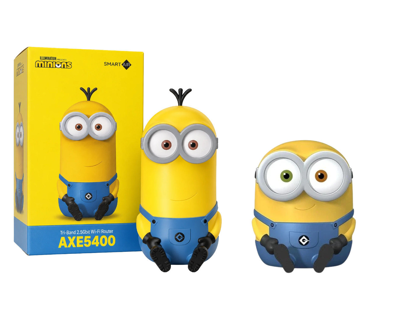 Davolink Minions Kevin & Bob WiFi 6/6E Router Bundle – Mesh System | Gaming | 8K