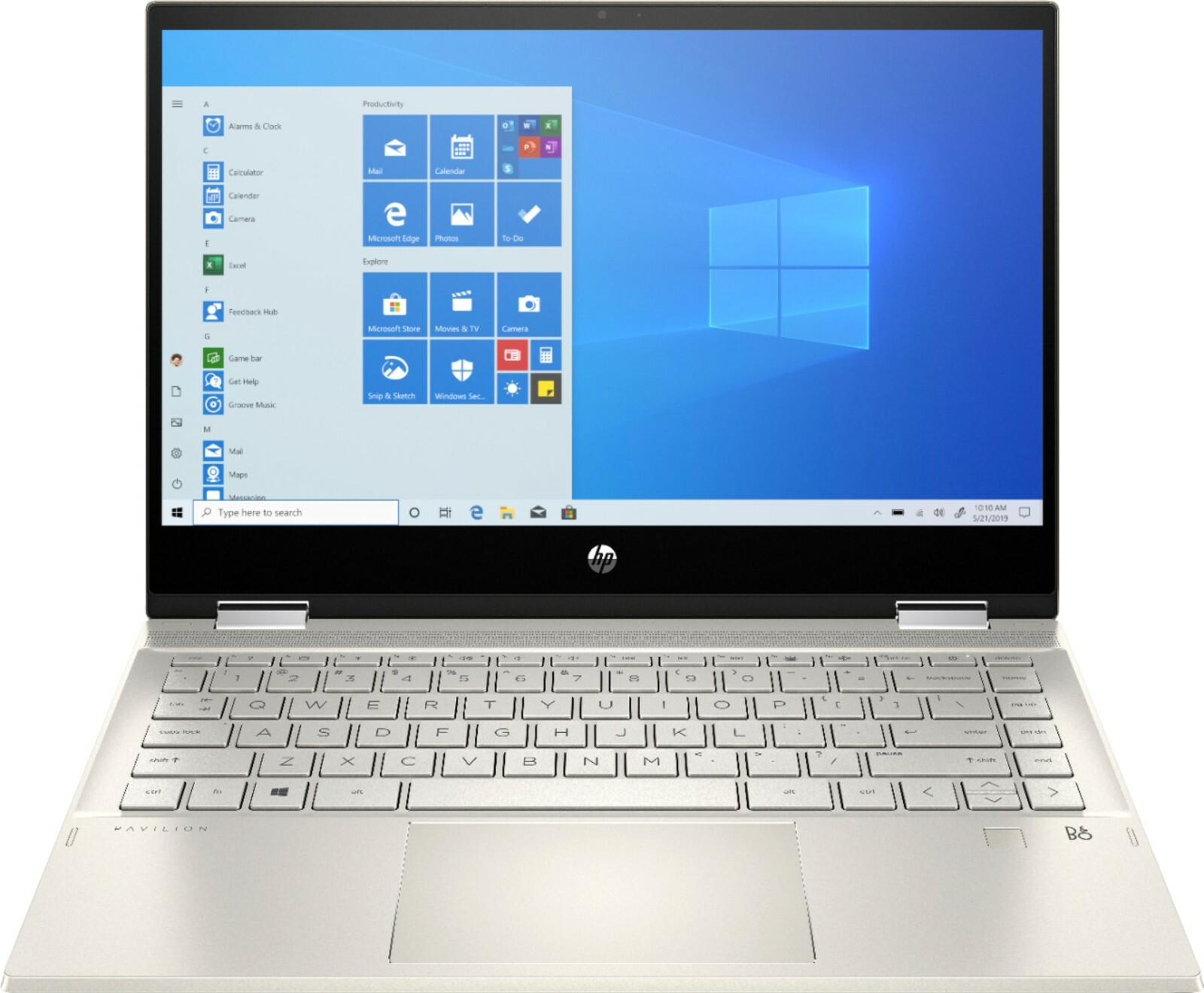 HP PAVILION x360 m Convertible 14" FHD TOUCH-SCREEN LAPTOP 14M-DW1023DX 256GB i5