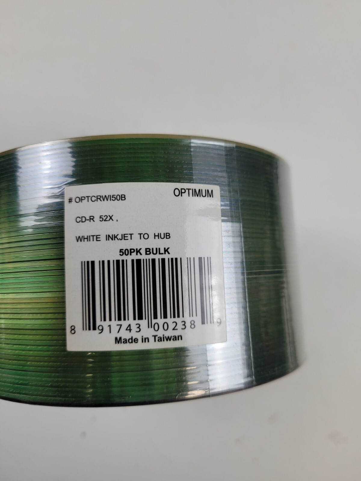 Optimum CD-R 50 Pack Recordable Multi Speed 700 MB 80 Minutes New Sealed