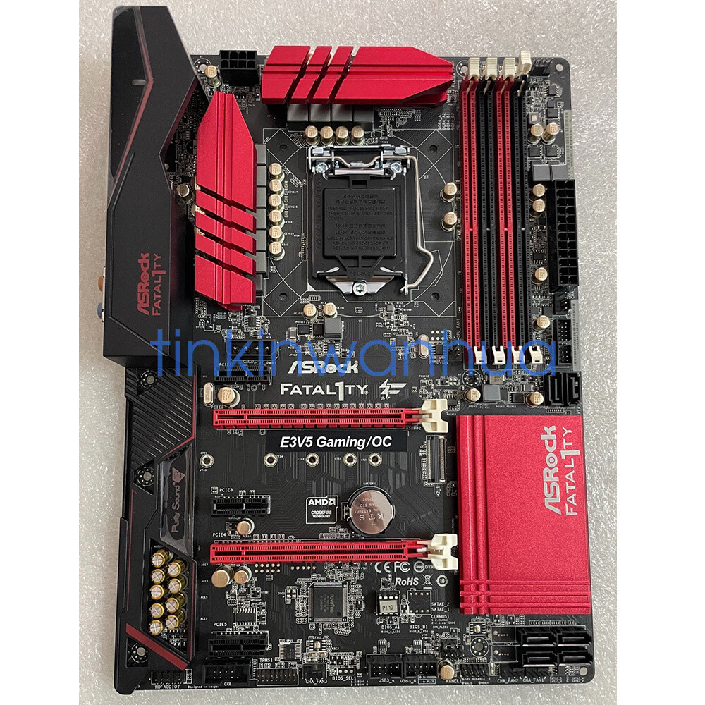 For ASRock E3V5 Gaming/OC Motherboard LGA1151 DDR4 6xSATA3 ATX