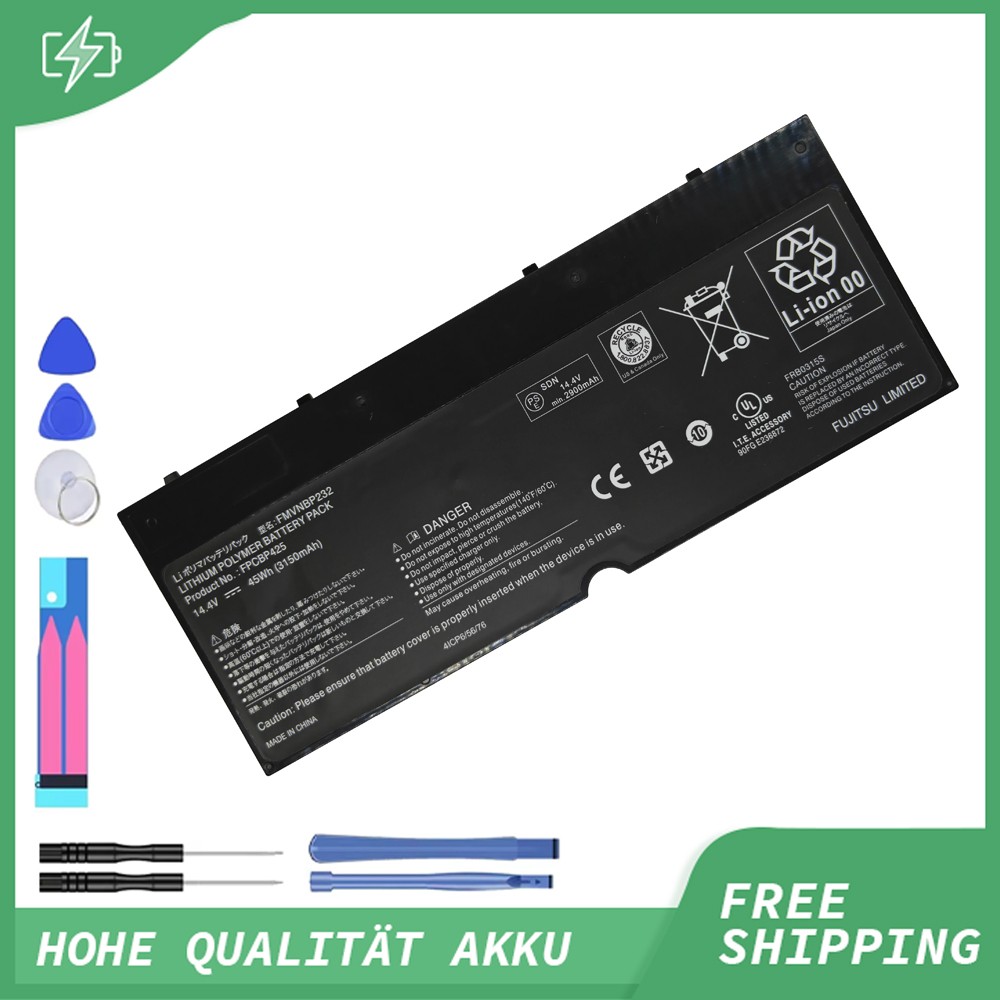 FPCBP425 FMVNBP232 Battery for Fujitsu Lifebook U745 T935 T904U FPB0315S Battery