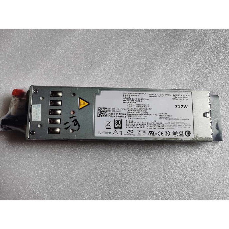 Used For Dell D717P-S0 D717PS0 711W Server Power Supply 100% Tested
