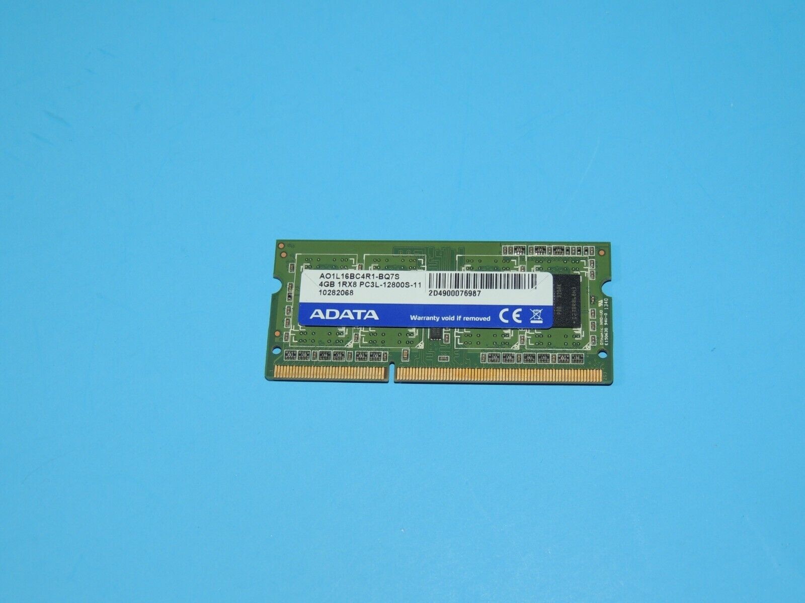 Laptop Notebook ADATA 4GB x1 AO1L16BC4R1-BQ7S DDR3 1600mhz SO-DIMM Ram