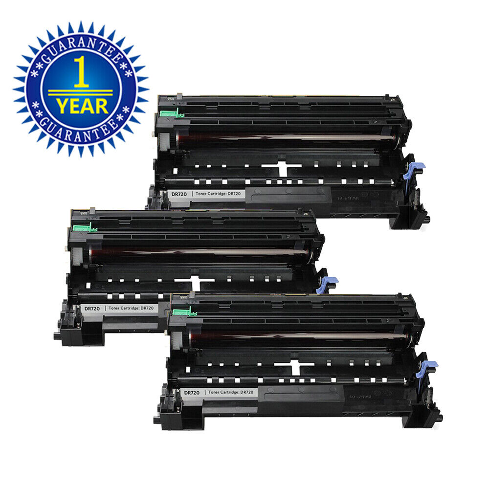 3PK DR720 Drum Unit For Brother DR720 Drum DCP-8150DN 8155DN 8250DN MFC-8510DN