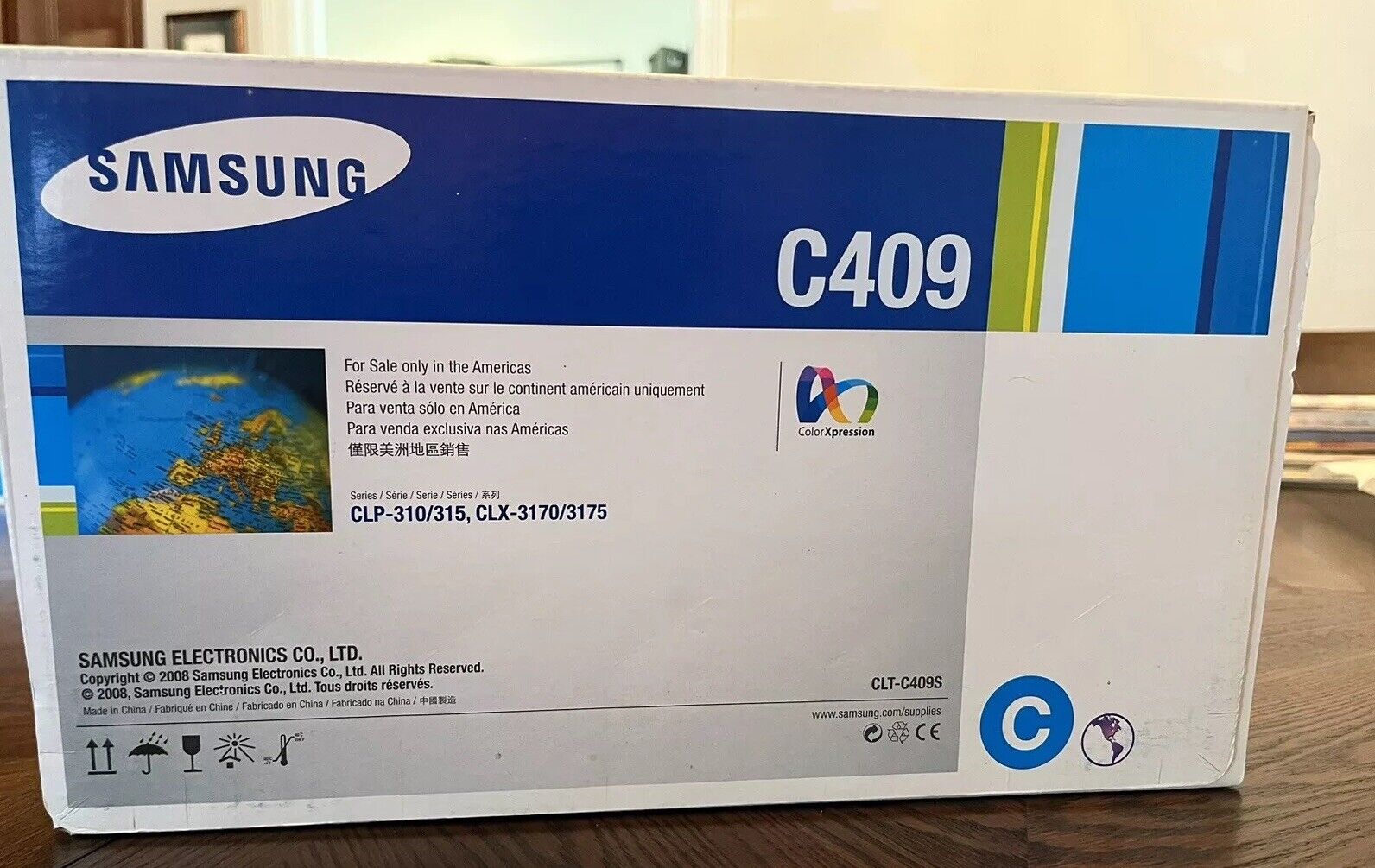 Samsung C409 Cyan Toner Cartridge (CLT-C409S) Genuine - NEW™