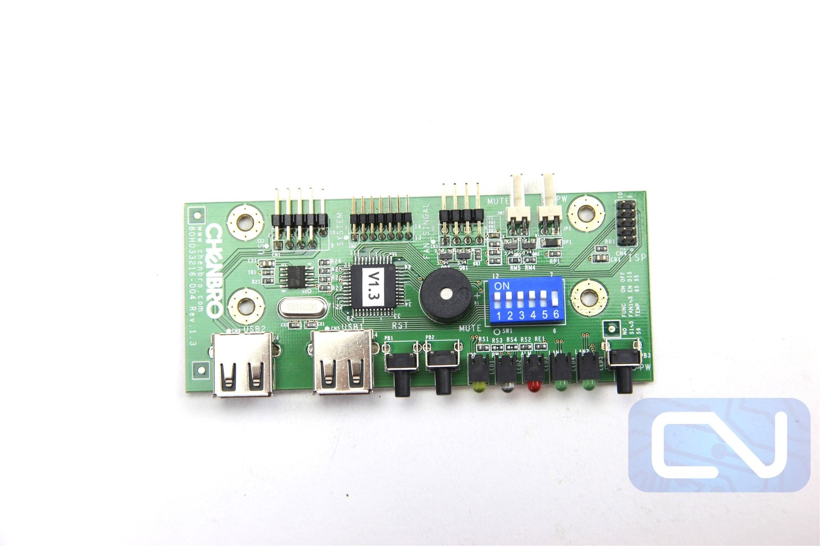 Chenbro Chassis LED Front Panel Switch Board RM Series 80H033216-004 USB 2.0
