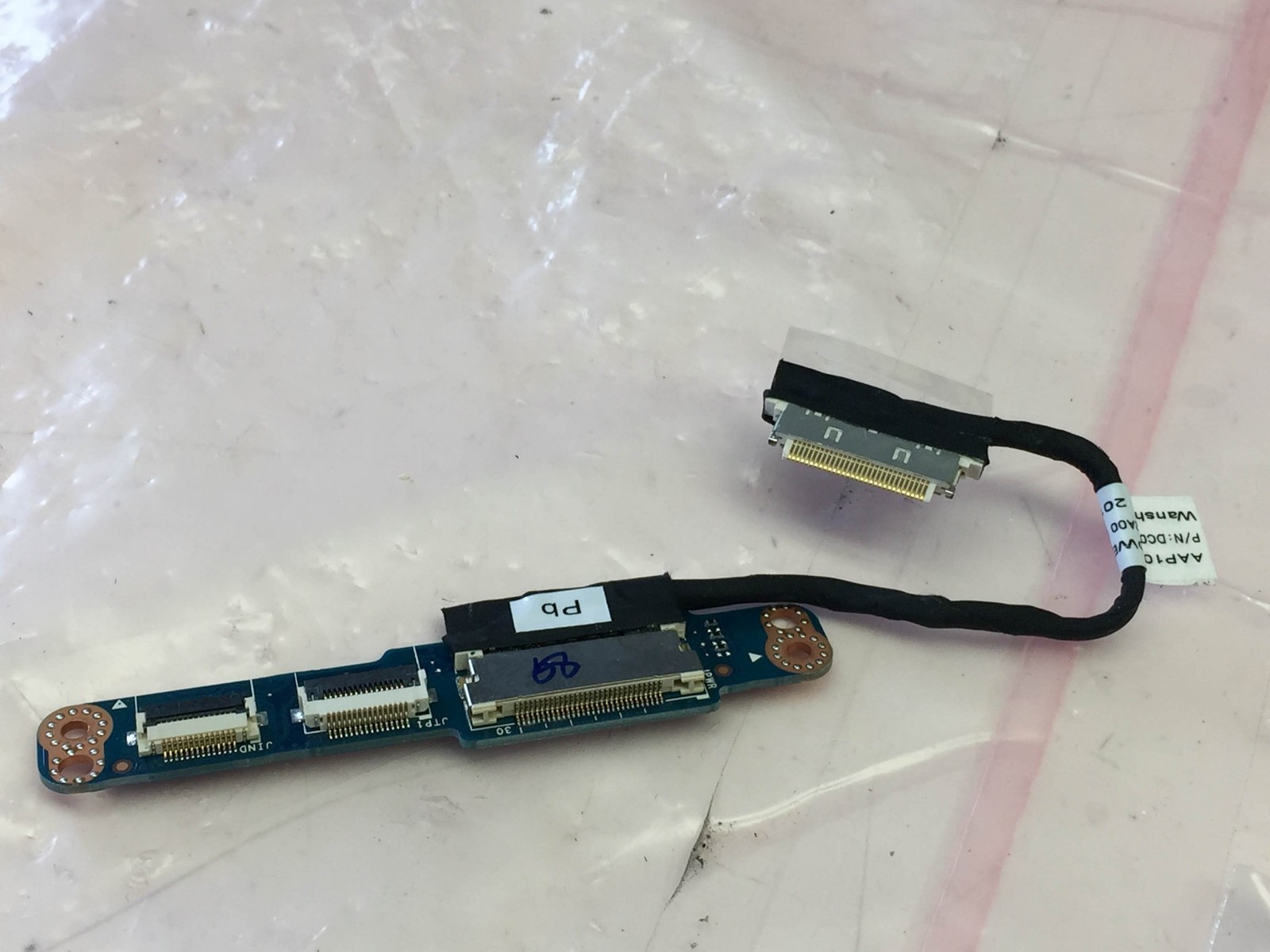 OEM Dell Alienware 15 R2 Power Button Board W/ Cable LS-B753P