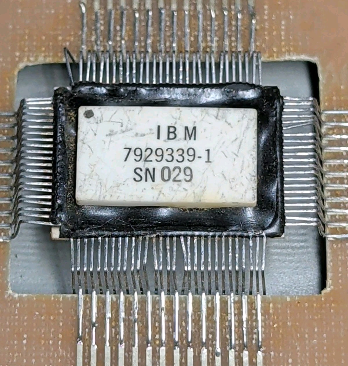 Vintage IBM Aerospace LSI Logic Module Chip 7929339-1 NASA