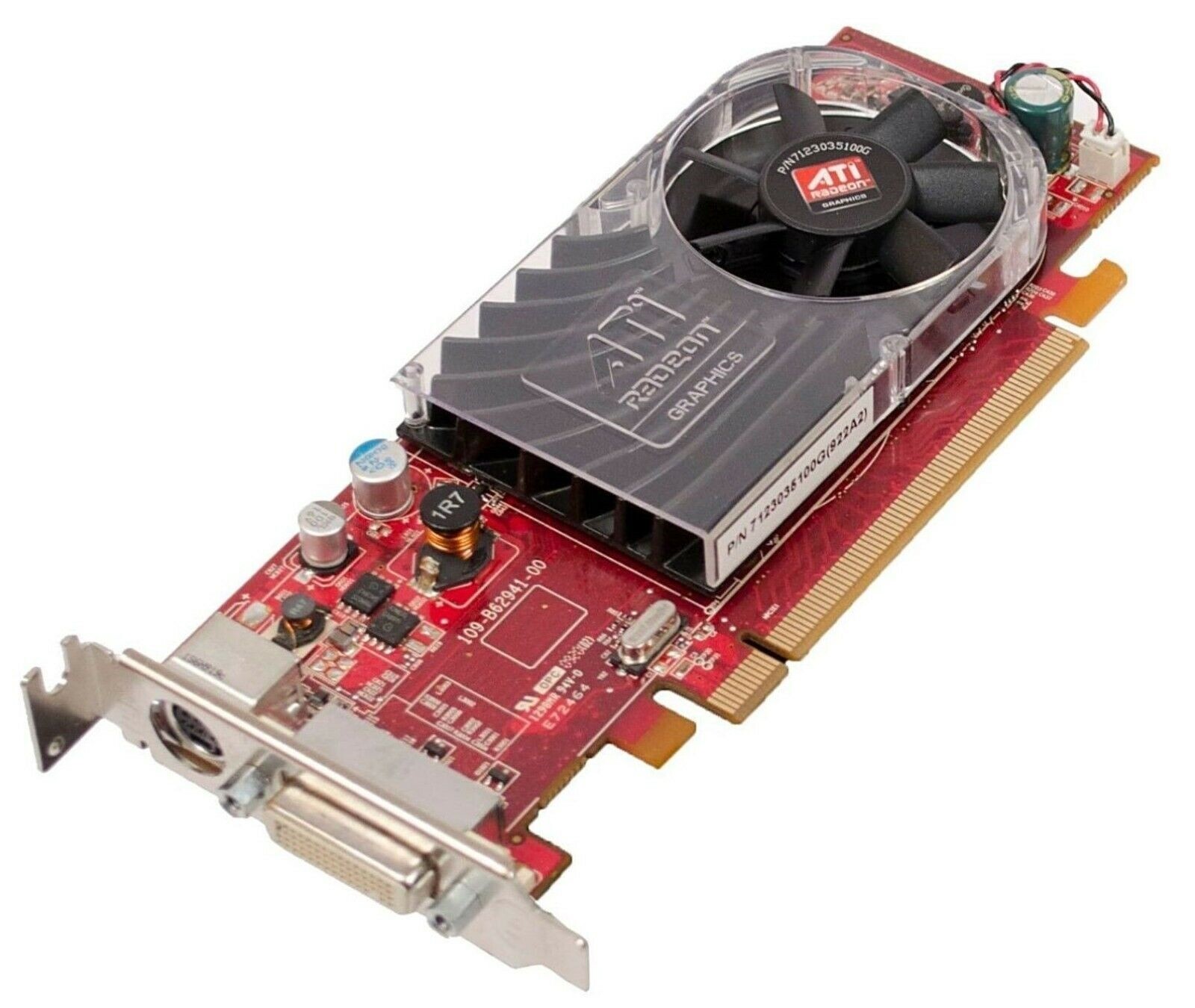 ATI RADEON HD 2400 XT 256 MB MODEL109-B27631-00 PCI-E  DMS-59 to SVGA DUAL CABLE