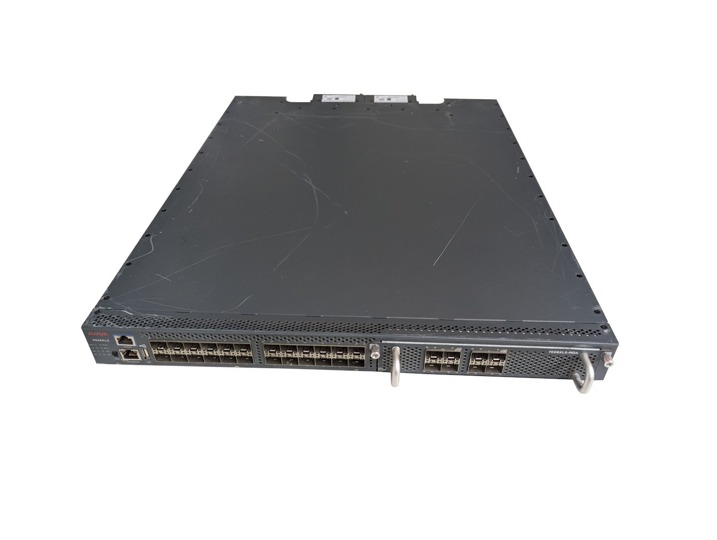 Avaya AL700001X-E6 VSP 7024XLS 24 SFP+ Ethernet Routing Switch with 7008XLS-MDA