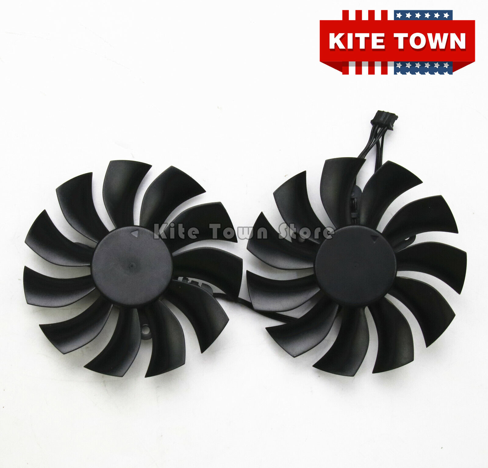 Graphics Video Card Cooling Fan For EVGA GTX950/960/970/980/980Ti PLA09215B12H