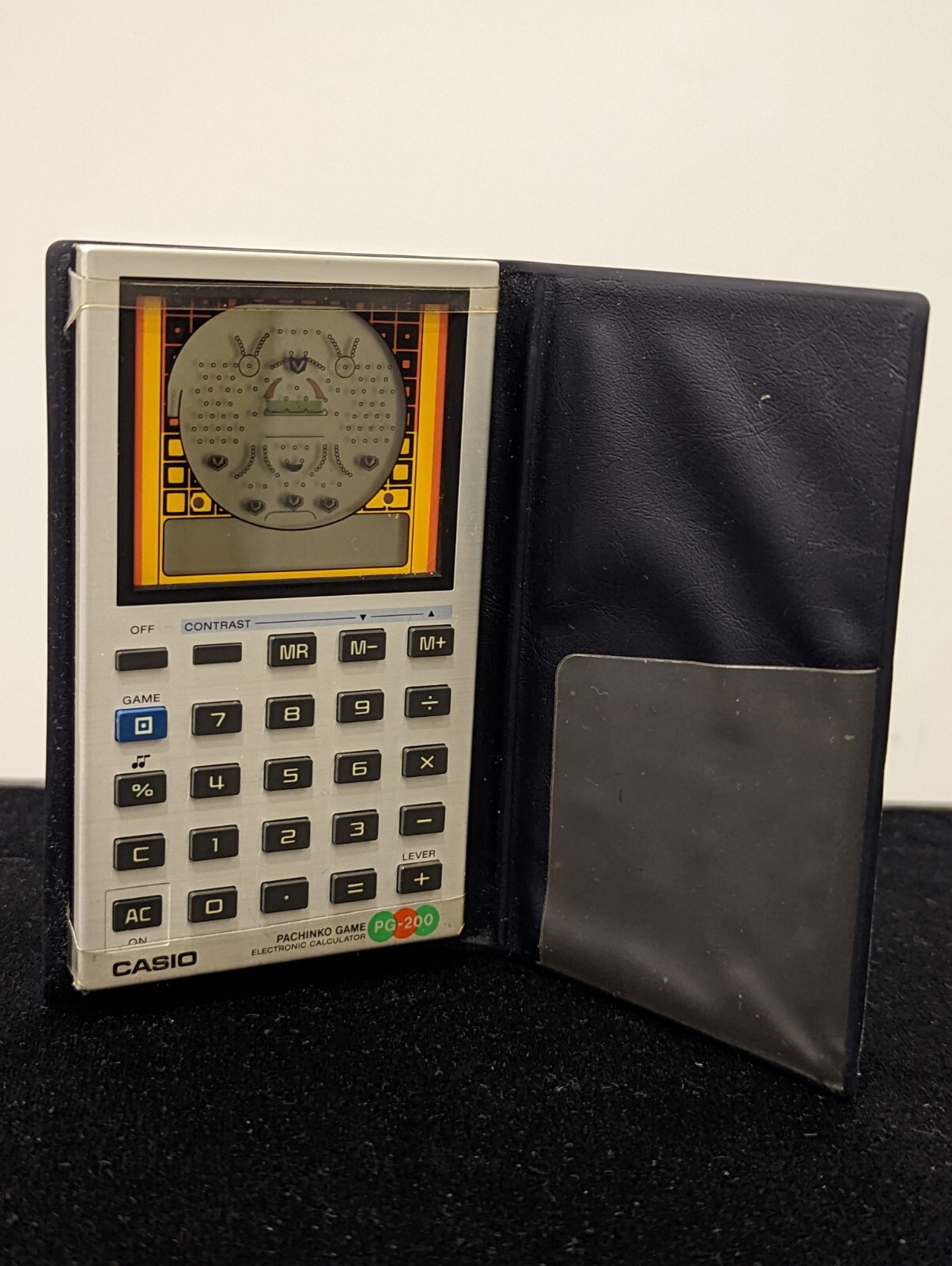 Casio PG-200 Pachinko Game Calculator Japan 1983 Vintage