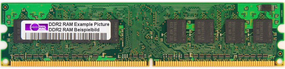 2GB Samsung DDR2-667 PC2-5300P 1Rx4 ECC Reg Server-RAM M393T5660QZA-CE6 667MHz