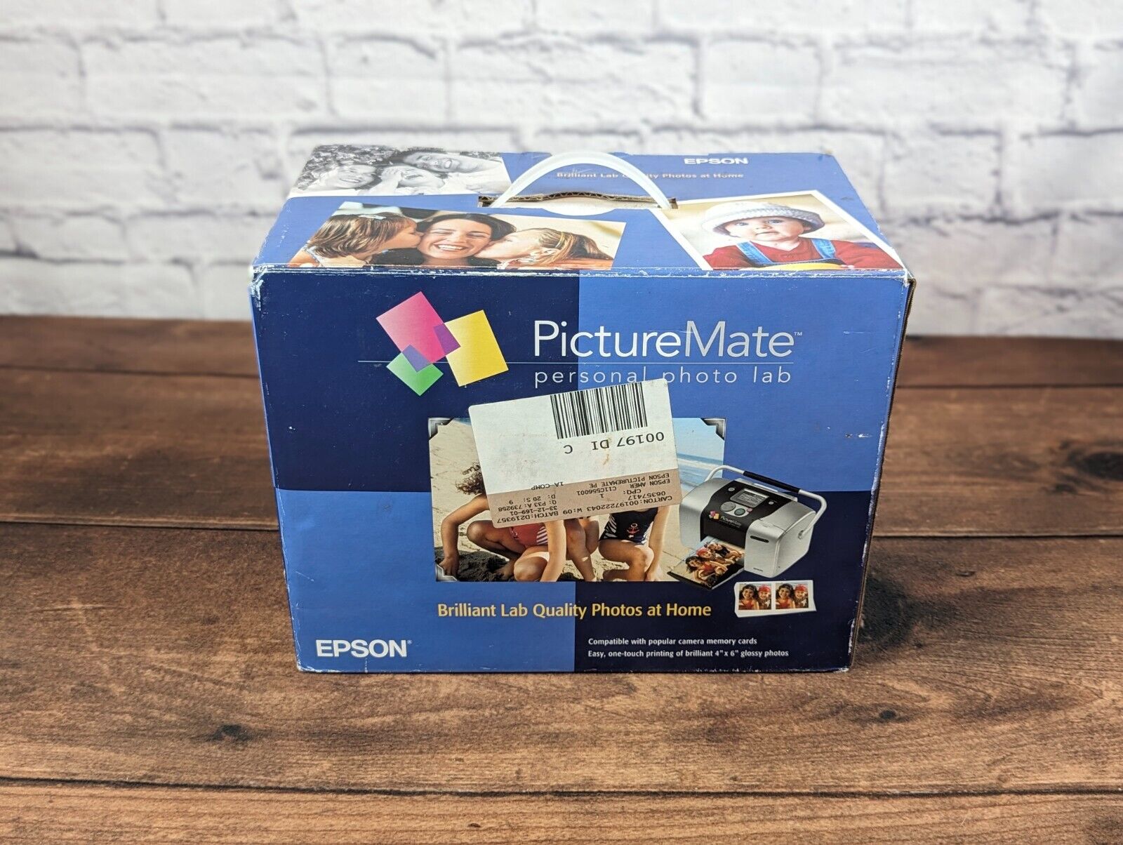 New Open Box Epson PictureMate Personal Photo Lab Printer B271A