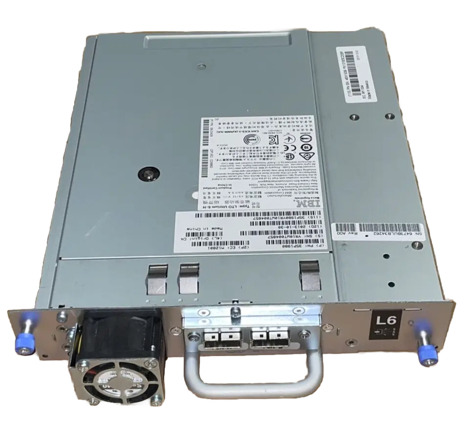 IBM LTO-6 HH SAS Tape Drive 35P1980 46X1939 inc Tray TS3100 TS3200