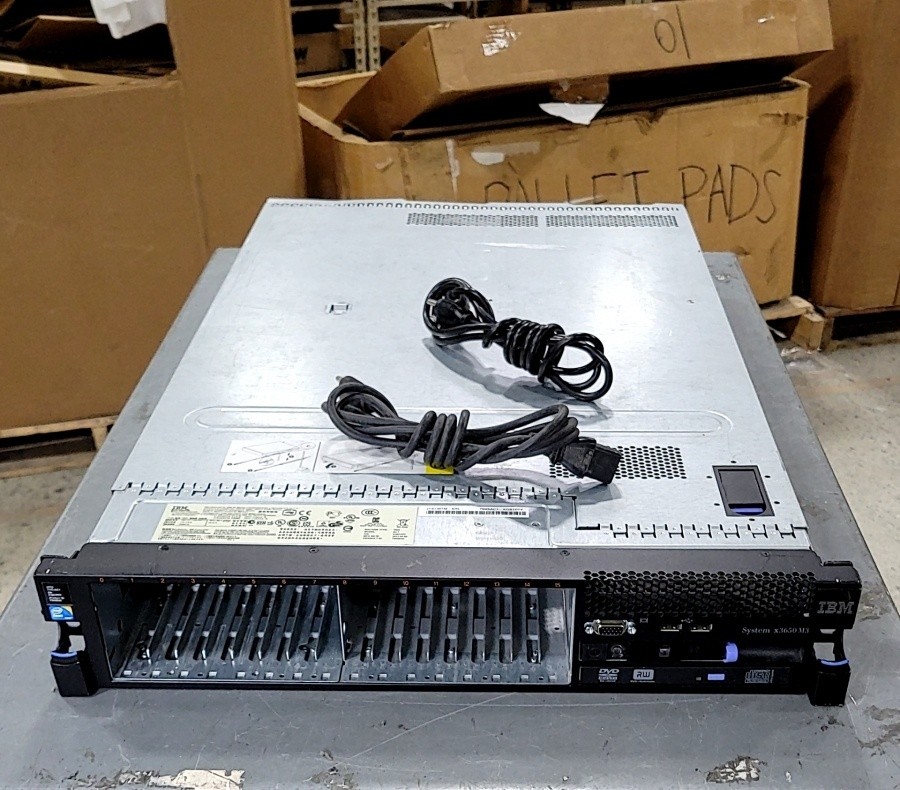 IBM System X3650 M3 7945-AC1 Server XEON E5607 8GB SEE NOTES