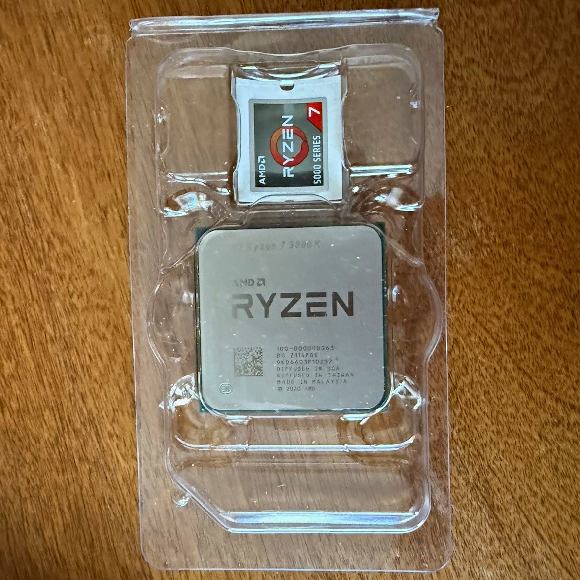AMD Ryzen 7 5800X 8-Core 3.8GHz Socket AM4 CPU Processor 100-000000063