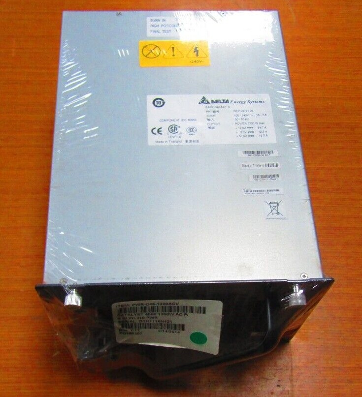 🤓 NEW CISCO DELTA ENERGY SYSTEMS POWER SUPPLY D0110979 240VAC 16AMP 1300W MAX