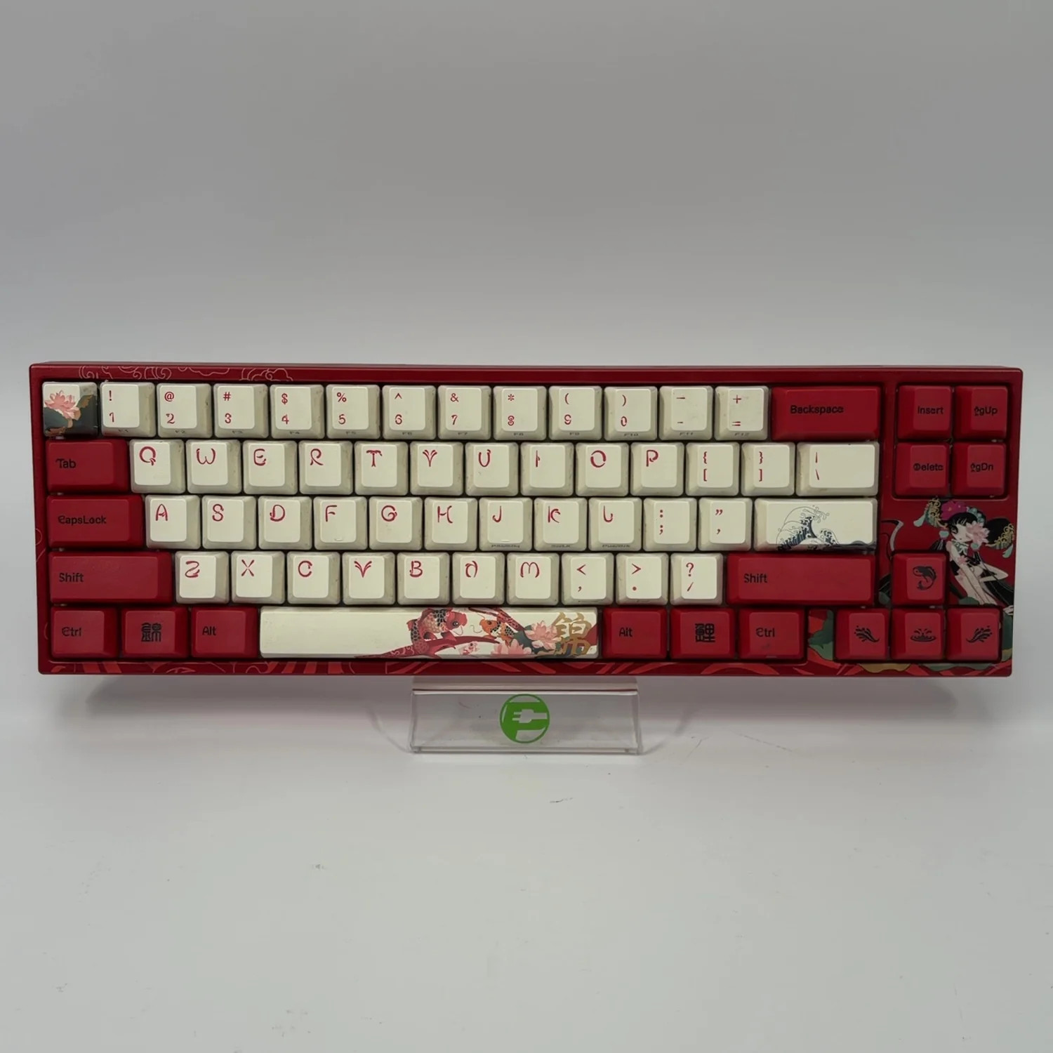 Ducky MIYA Pro Koi 65% MIYA68-PRO Wired Keyboard Red/White