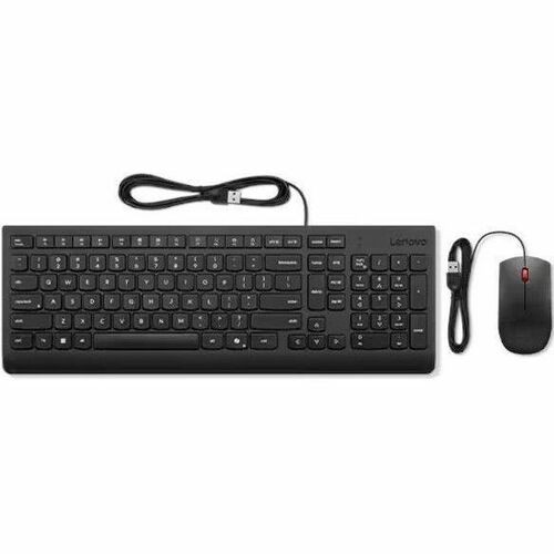 Lenovo Essential Wired Combo Black US English