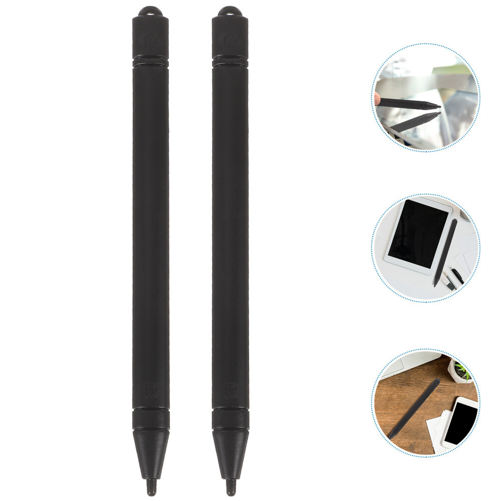 2 Pcs Universal Drawing Tablets Pen Digital Stylus Painting Touch Pen Black