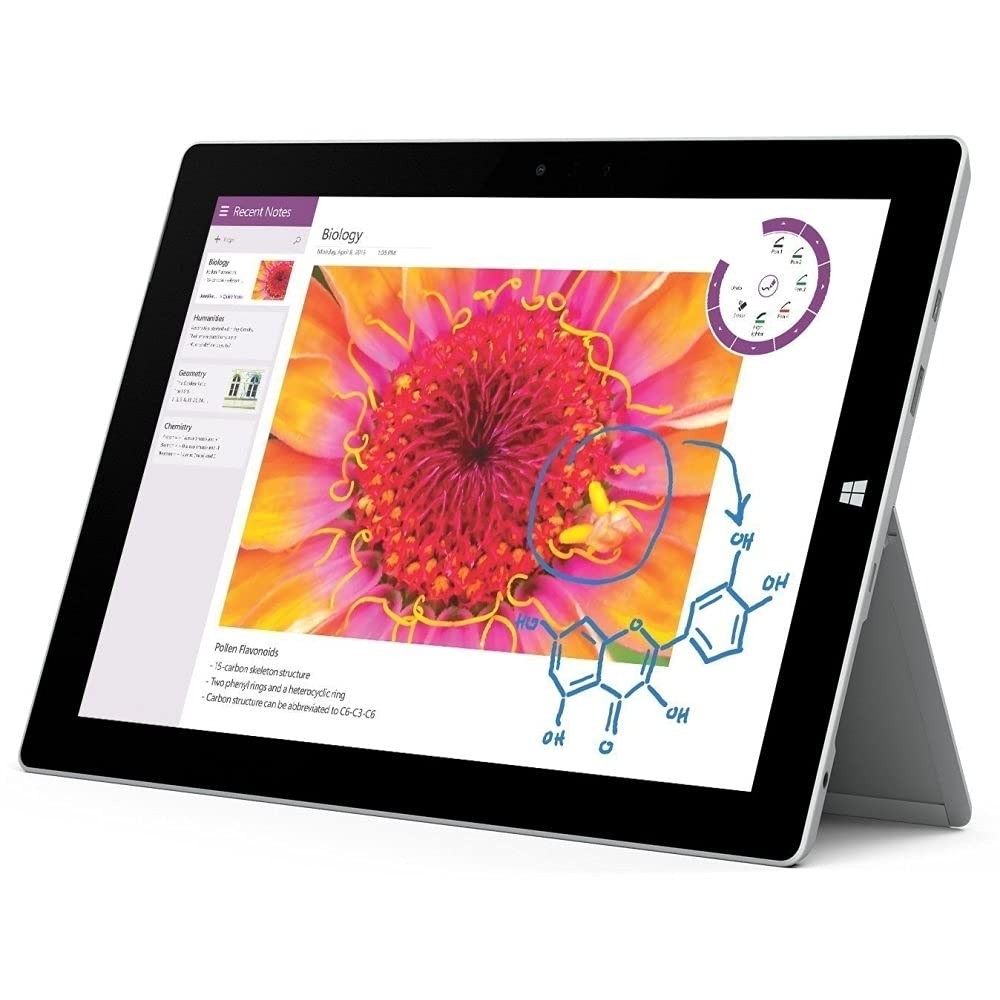 Microsoft Surface Pro 3 12" i5 128GB 4GB RAM Windows 10 Pro Tablet Bluetooth