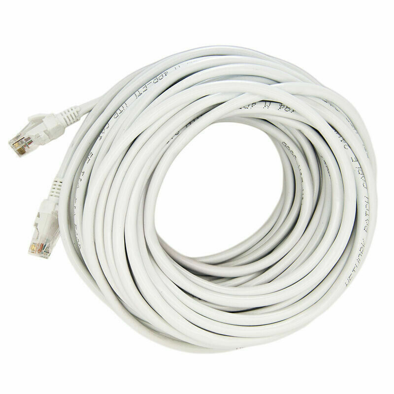 NEW 100FT 30M CAT5 RJ45 Ethernet LAN Internet Network UTP Cable Wire Patch