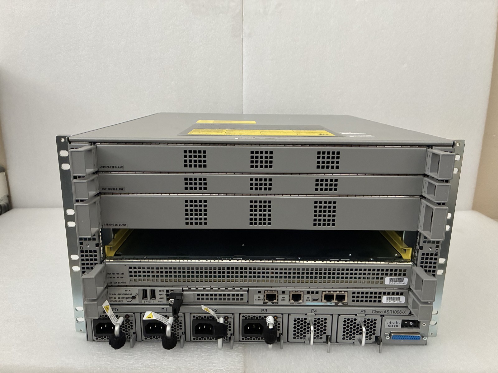 Cisco ASR1006-X Aggregation Services Router W/ ASR1000-ESP40 ASR1000-RP2 4 x AC