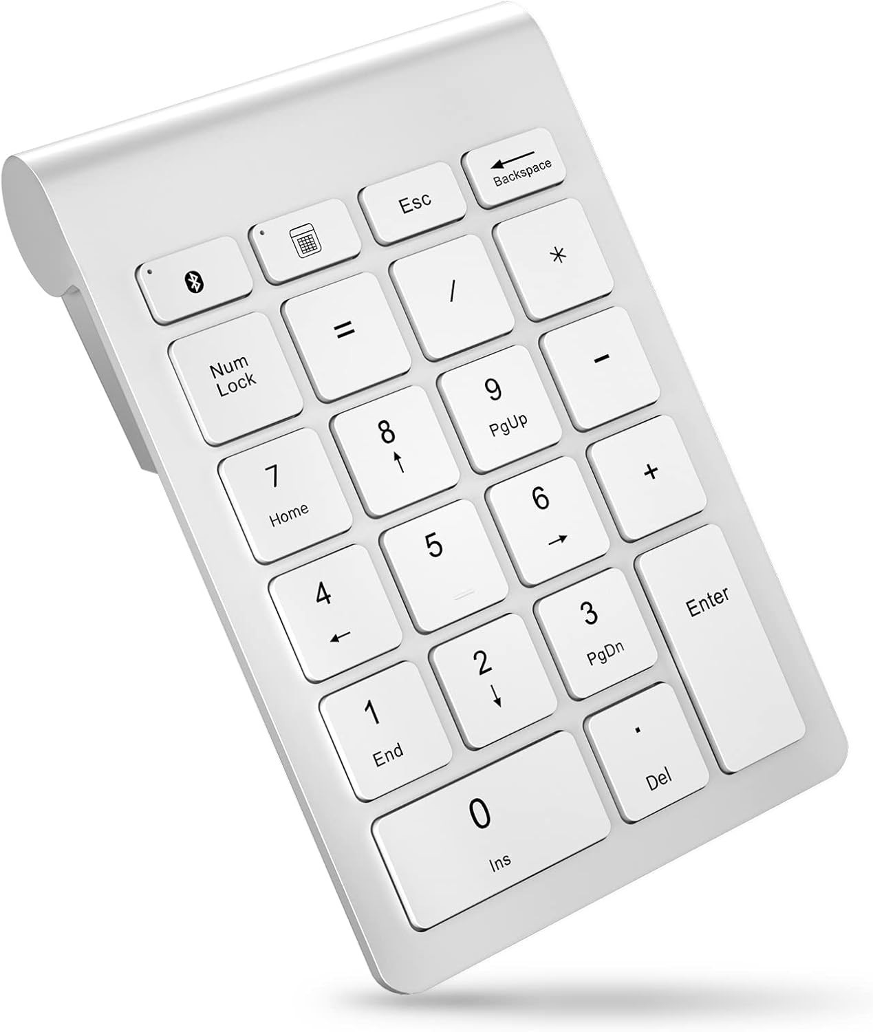Wireless Bluetooth Numeric Keypad 10Key Numpad Extension Laptop PC